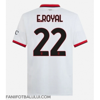 AC Milan Emerson Royal #22 Tricou Fotbal Replică 2024-25 Barbati Deplasare